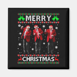 Aimant Drôle Trump Danse Joyeux Noël Moins moche Noël Swe