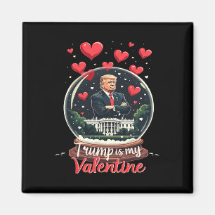 Aimant Drôle Trump Est Ma Saint-Valentin Hommes Femmes So