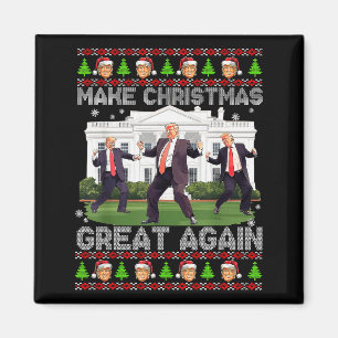 Aimant Drôle Trump Faire Noël Grande Encore Sweat Ugly