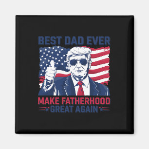 Aimant Drôle Trump Fête des Pères Meilleur Papa Pour Gran