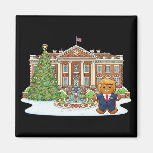 Aimant Drôle Trump Pain d'épice Président Noël Vacances