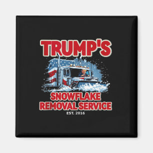 Aimant Drôle Trump Snowflake Removal 2024 Election Hilari
