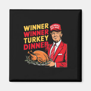 Aimant Drôle Trump Winner Dîner Turquie Thanksgivi