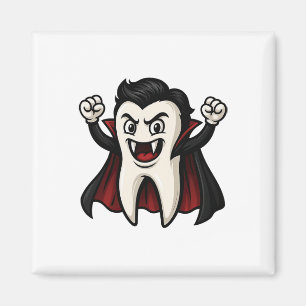 Aimant Drôle Vampire dent Éffrayante Halloween Dentis den