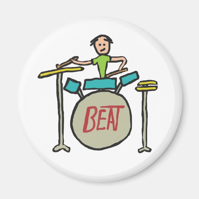 Aimant Drumming (Devant)