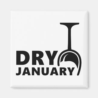 Aimant Dry january, pas d'alcool pendant un mois