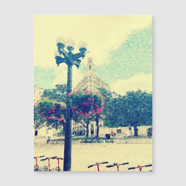 Aimant du bâtiment des arts Médicales (Devant)