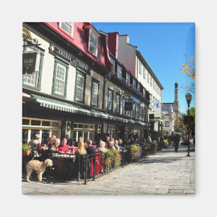 Aimant du Canada de rue de Vieux Québec de