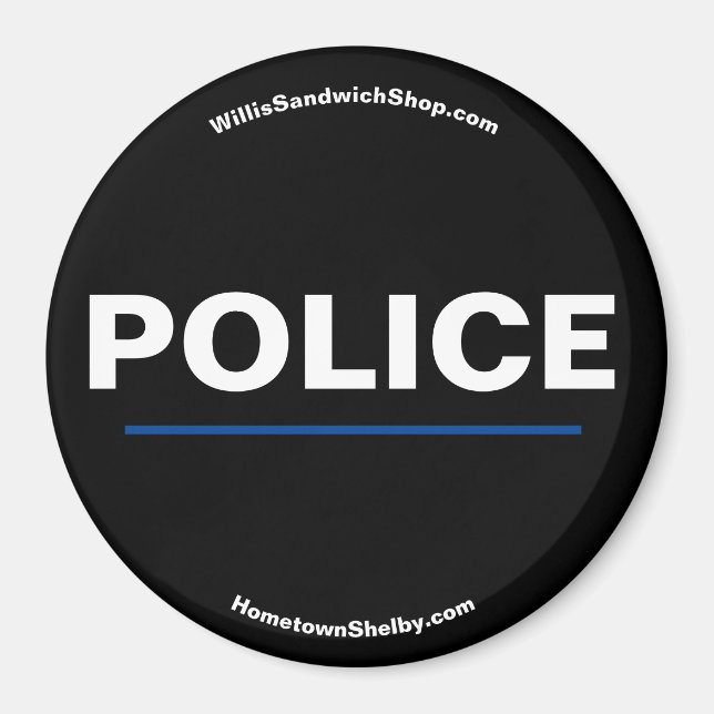 Aimant du chef de police (Devant)