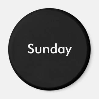 Aimant du dimanche