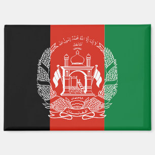 aimant du drapeau afghan