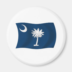 Aimant du drapeau de Caroline du Sud