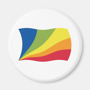 Aimant du drapeau de la langue Lingua Franca Nova