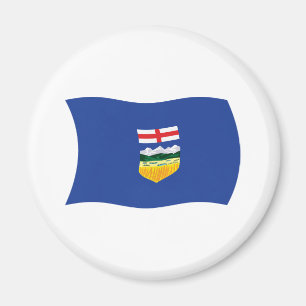 Aimant du drapeau de l'Alberta