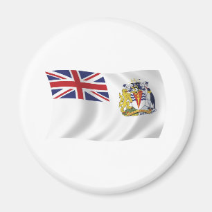 Aimant du drapeau de l'Antarctique britannique