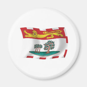 Aimant du drapeau de l'Île-du-Prince-Édouard