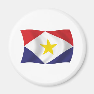 Aimant du drapeau de Saba