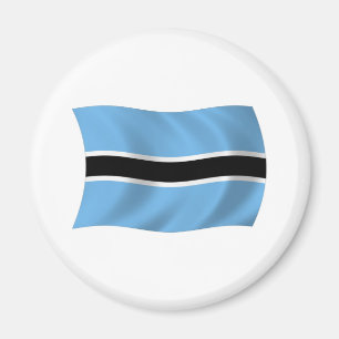 Aimant du drapeau du Botswana