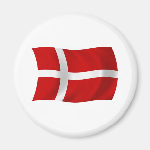 Aimant du drapeau du Danemark