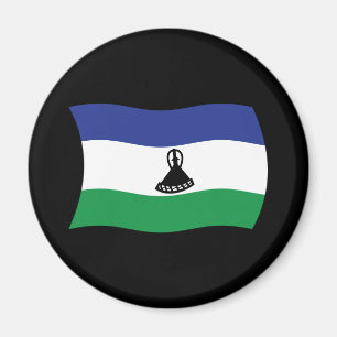 Aimant du drapeau du Lesotho