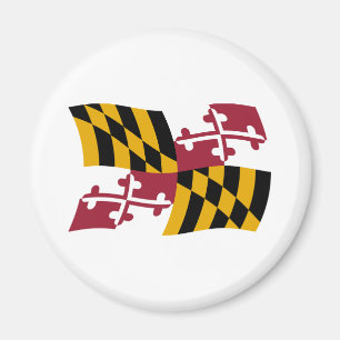Aimant du drapeau du Maryland