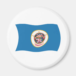 Aimant du drapeau du Minnesota