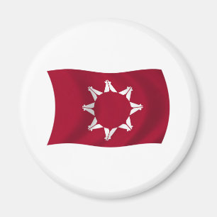 Aimant du drapeau Lakota Oglala