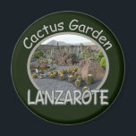 Aimant du jardin de Cactus<br><div class="desc">Photo prise par moi à Lanzarote,  Iles Canaries. Voir ma boutique pour plus de produits Cactus Garden / Espagne.</div>