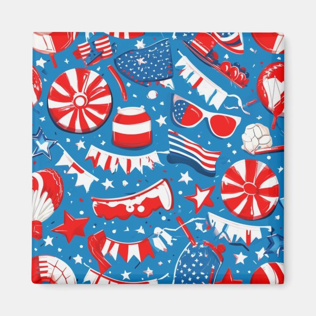 Aimant du jour du travail (Devant)