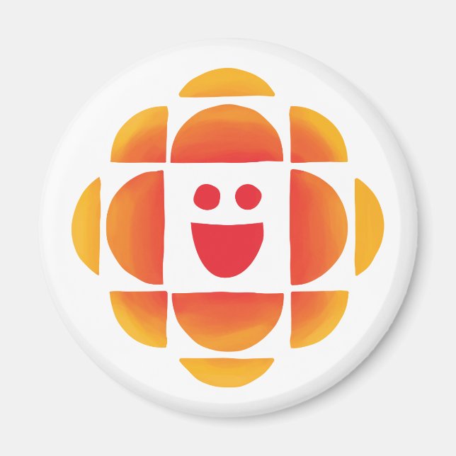 Aimant du logo de CBC pour enfants (Devant)