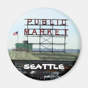 Aimant du marché de Seattle