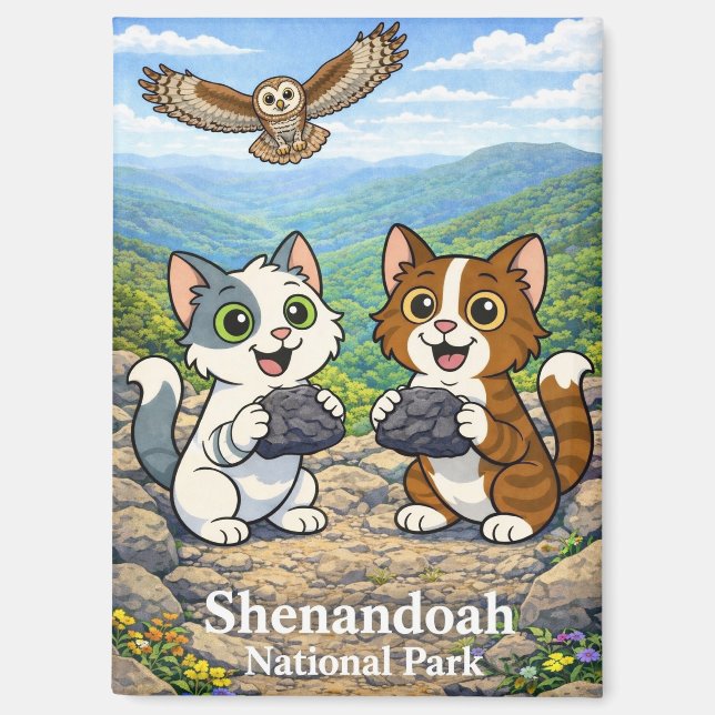 Aimant du Parc national de Shenandoah   (Recto)
