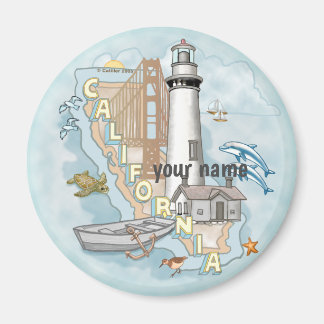 Aimant du phare de Californie