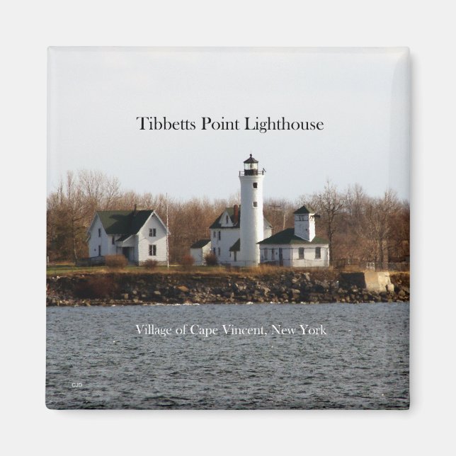 Aimant du phare de Tibbetts Point (Devant)