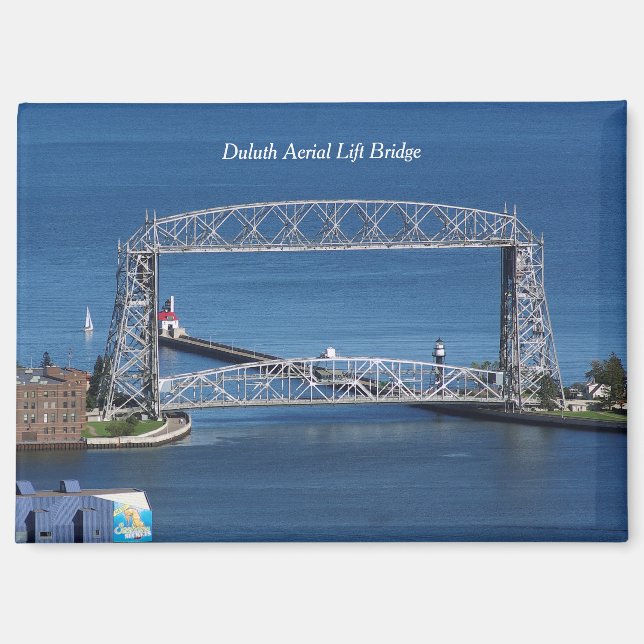 Aimant du pont de levage aérien de Duluth (Recto)