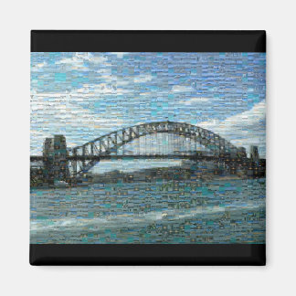 Aimant du pont du port de Sydney (mosaïque)