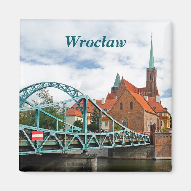 Aimant du pont Tumski de Wroclaw (Devant)