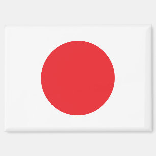 Aimant du rectangle du drapeau national du Japon