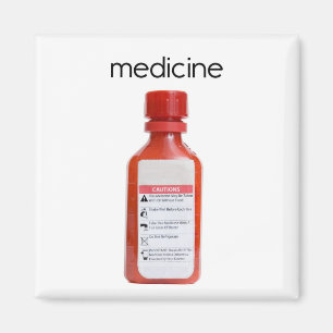 Aimant du réfrigérateur de médecine