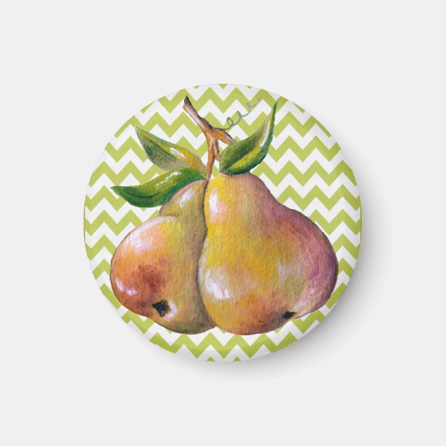 Aimant du réfrigérateur de poire (Devant)