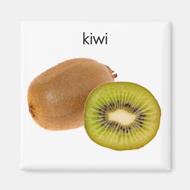 Aimant du réfrigérateur Kiwi (Devant)