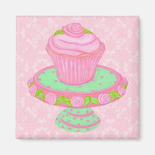 Aimant du socle de cupcake (Devant)