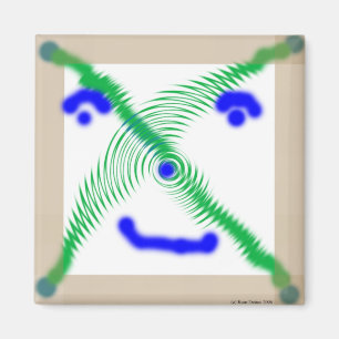Aimant du visage 11