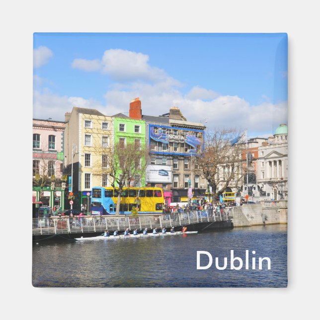 Aimant Dublin. Irlande (Devant)