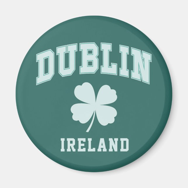 Aimant Dublin Irlande (Devant)