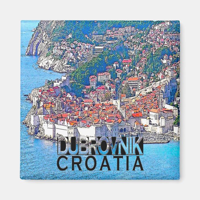 Aimant Dubrovnik (Devant)