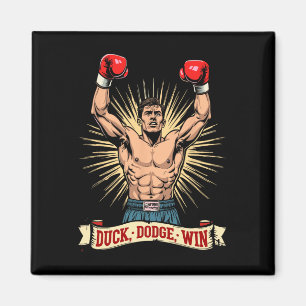 Aimant Duck Dodge Gagner Boxe Champion Spirit