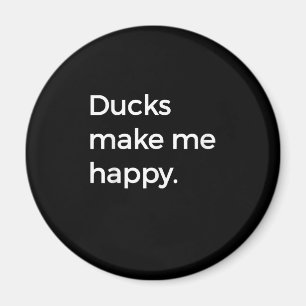 Aimant Duck Love I Love Pet Ducks Duck Farmer