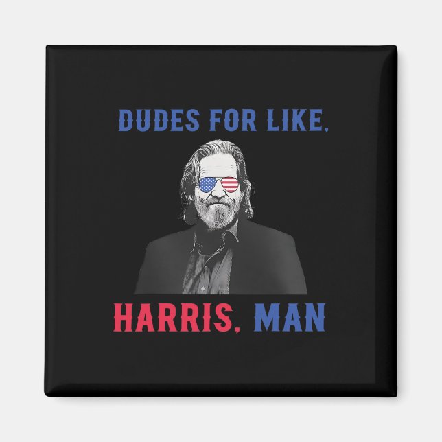 Aimant Duds Pour Comme Harris Kamala Harris Pour Présiden (Devant)