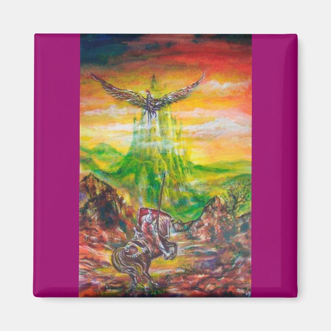 AIMANT DUEL MAGIQUE ENTRE BRADAMANT ET NEGROMANCER (Devant)